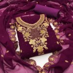 Georgette Embroidery Four Piece - Image 5