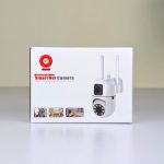New V380 Mini Indoor PTZ Dual Lens Camera 4MP HD Smart Home WiFi Security for Baby Monitor Indoor Network Dual Lens Camera - Image 3