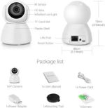 CCTV Camera V380 Pro HD 1080P WiFi 360° Viewing Area Security Camera - Image 5