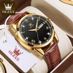 Olevs Casual Couple Watch Quartz Wrist watch - Image 3