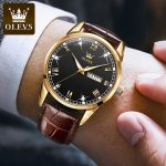 Olevs Casual Couple Watch Quartz Wrist watch - Image 2
