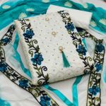 কাশ্মীরী আড়ি এম্ব্রডারী থ্রি-পিচ - Image 3