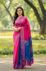 Premium Dhupiyan Silk Sharee - Image 3