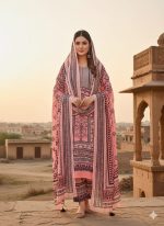 Ready Made Pure dubai silk Digital Print Three Piece - Image 4