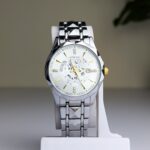 BINBOND Water Resistant Stainless Steel Quartz Watch