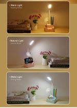 4 in 1 Multi-function LED Desk Lamp With Fan - Image 3