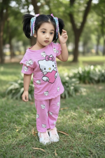 Half Sleeve T-shirt and Pant Set - Image 6