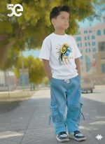 Boys Denim Pant and T-Shirt set - Image 2